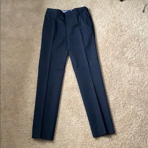 Crewcuts by JCrew navy blue dress pants for boys.